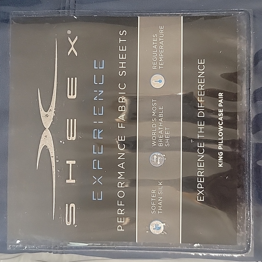 NIB Sheex King Pillowcase Set